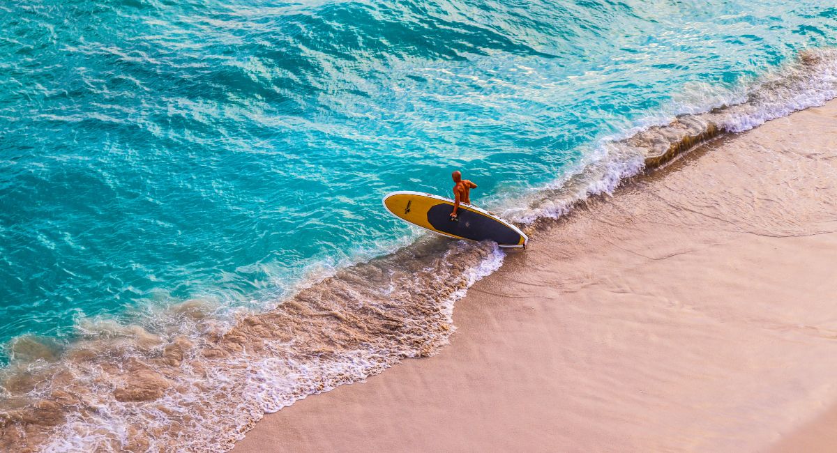 Surfing in West Maui