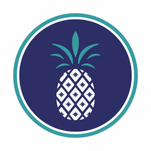 Maui Paradise Properties round pineapple logo icon