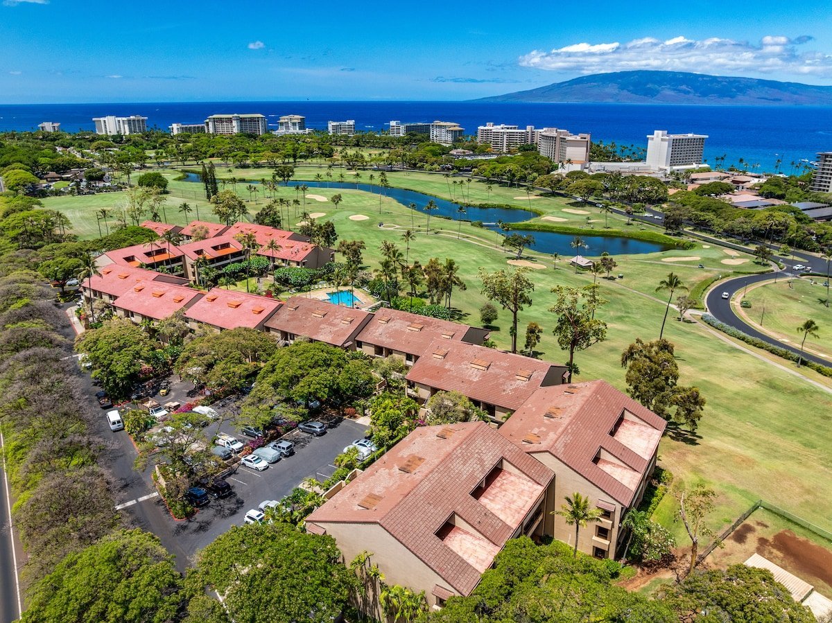 Kaanapali Resort Done view on Maui
