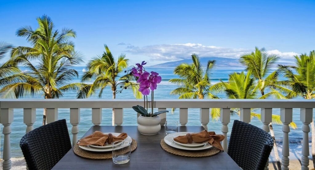 Lāhainā Shores 523 oceanfront vacation rental