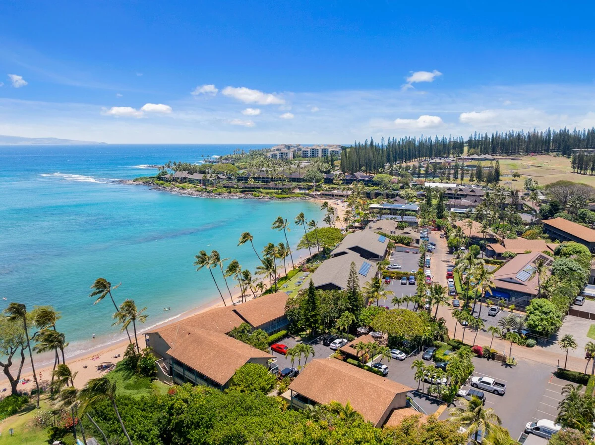 Napili Bay Resort Aerial view