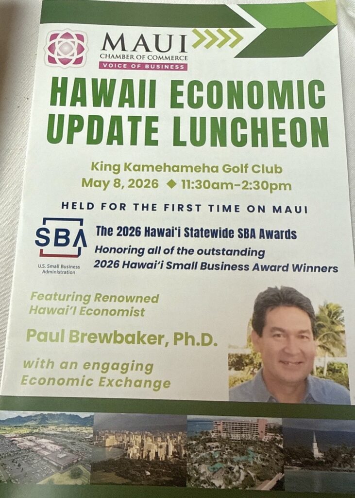 Hawaii Economic Update Luncheon