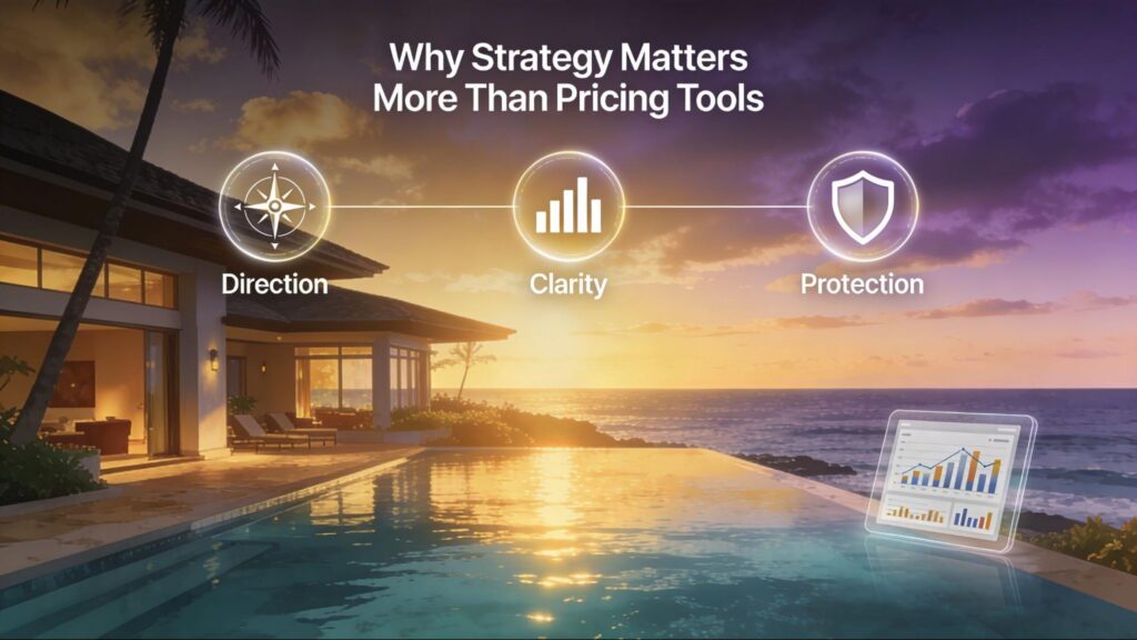 Why strategy matters more than pricing tools in luxury Vacation Rentals in Maui